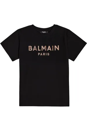 Balmain Logo cotton jersey T-shirt