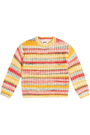 Molo Gaylen striped cotton-blend sweater