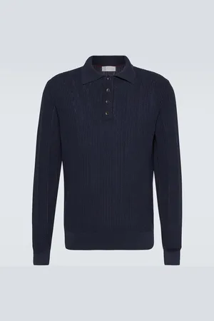 Brunello Cucinelli Cotton polo sweater