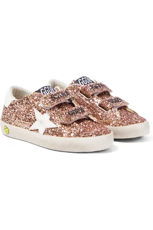 Golden Goose Old School glitter leather sneakers