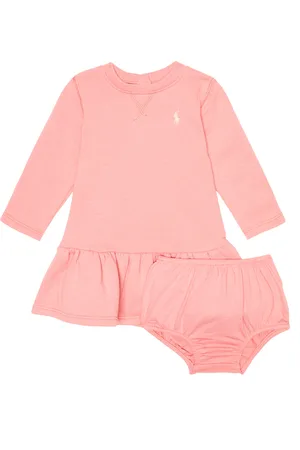 Ralph Lauren Baby Cotton-blend jersey onesie