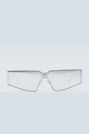 Balenciaga Shield 2.0 rectangular sunglasses
