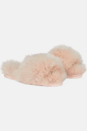 INUIKII Shearling slides