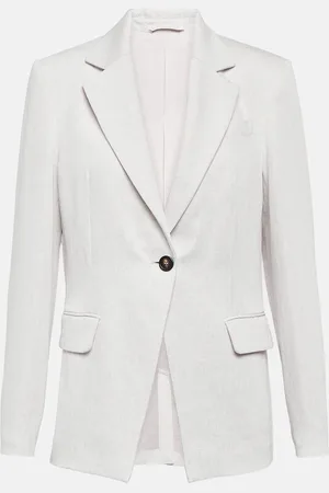 Brunello Cucinelli Cotton and linen blazer