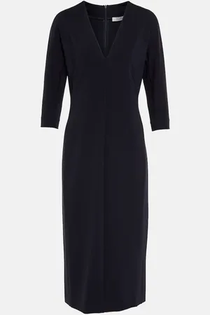 Max Mara Palo V-neck midi dress