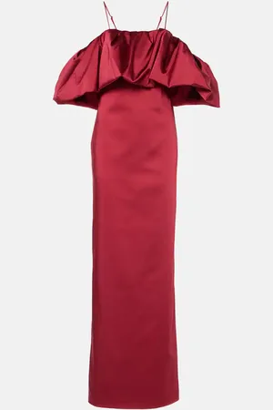 Simkhai Dorina ruffled gown