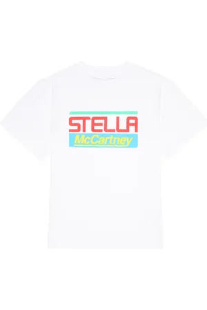 Stella McCartney Logo cotton jersey T-shirt