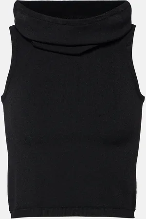 Alaïa Hooded crop top