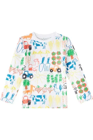 Stella McCartney Printed cotton T-shirt