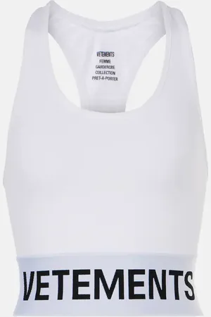 Vetements Logo sports bra