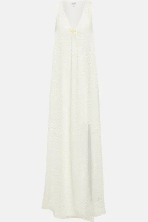 Ganni Lace maxi dress
