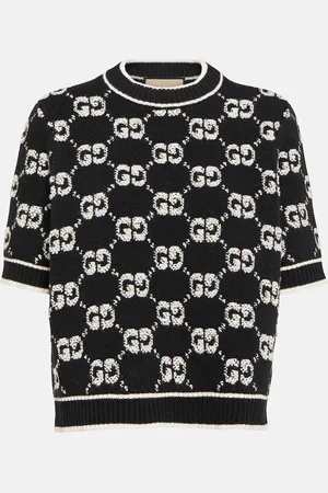 Gucci GG jacquard wool bouclÃ© top