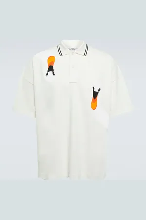 J.W.Anderson Printed polo cotton shirt