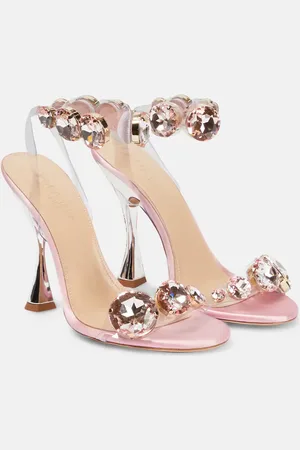 Giambattista Valli Diamond Clash embellished sandals