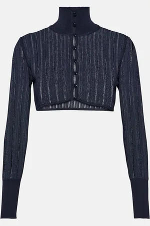 Alaïa Crinoline cropped cardigan