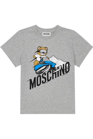 Moschino Printed cotton jersey T-shirt