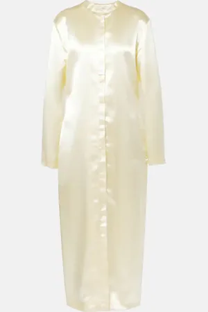 The Row Iside satin maxi dress