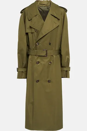 WARDROBE.NYC Cotton gabardine trench coat