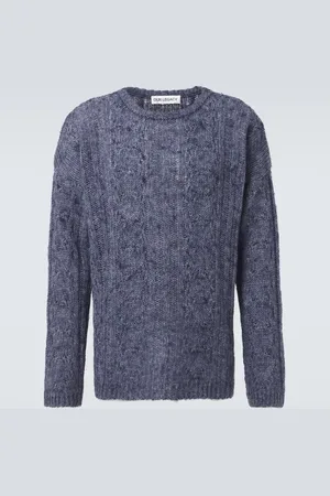 OUR LEGACY Popover cable-knit wool-blend sweater