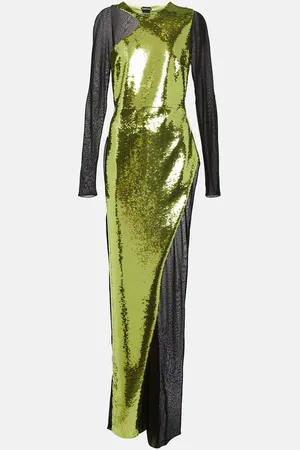 Tom Ford Liquid sequin and tulle gown