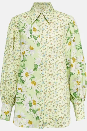 ALÉMAIS Astra floral linen shirt