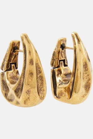 Khaite Olivia Small 18kt gold-plated hoop earrings