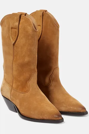 Isabel Marant Duerto suede ankle cowboy boots