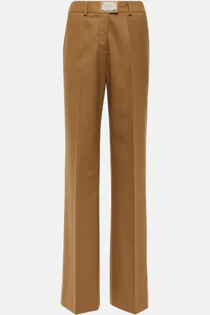 Dolce & Gabbana Wool high-rise pants