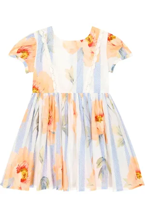 MORLEY Floral-print cotton minidress
