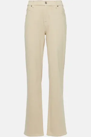 7 for all Mankind Ellie mid-rise straight jeans