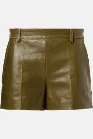 Gucci Leather shorts