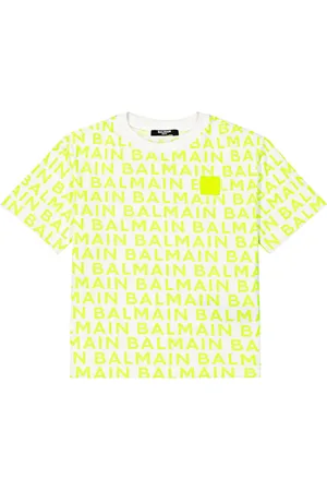 Balmain Logo cotton jersey T-shirt