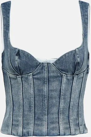 OFF-WHITE Denim bustier
