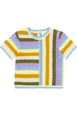 ZIMMERMANN Halcyon striped cotton top