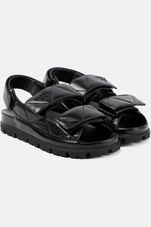 Prada Quilted leather sandals