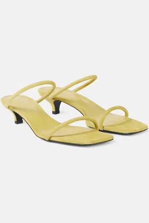 Totême The Minimalist 35 suede sandals