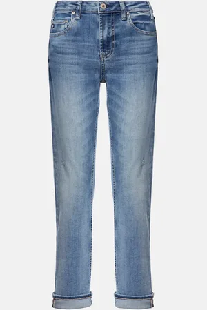 AG Jeans Girlfriend mid-rise straight jeans