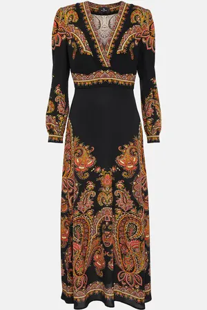 Etro Paisley midi dress