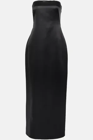 The Row Reeta wool and silk maxi dress