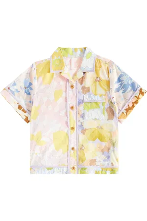 ZIMMERMANN Pop printed cotton shirt