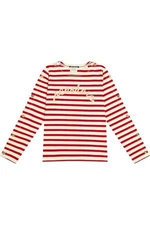 Scotch&Soda Striped cotton jersey top