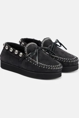 Isabel Marant Forley shearling-lined suede mocassins