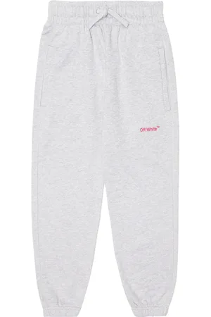 OFF-WHITE Logo cotton sweatpants