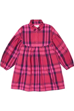 MORLEY Baby checked cotton dress