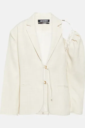 Jacquemus La Veste Galliga linen-blend blazer