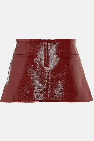 Courrèges Vinyl miniskirt