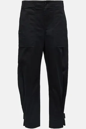 Proenza Schouler White Label cotton twill tapered pants