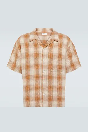 Frame Plaid cotton shirt