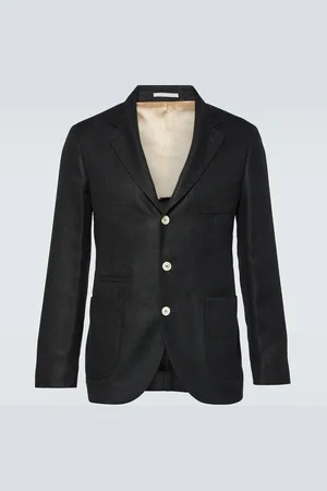 Brunello Cucinelli Linen, wool, and silk blazer