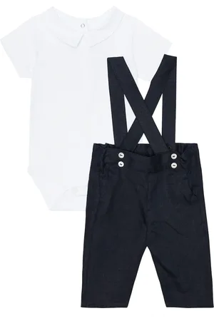 Tartine Et Chocolat Baby bodysuit and overalls set